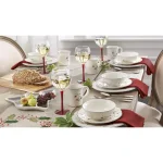 Nambe Namb 9 in. Silver Metal Alloy Christmas Tree Serving Dish, 6 oz. thumbnail 2