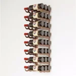 DI PRIMA USA Eagle Edition 24-Bottle Wall Mounted Triple Row Wine Rack thumbnail 1