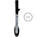 Chefright 9 in. Brushed Stainless Steel Magnetic Locking Tongs with Soft Rubber Grips (Set of 3) thumbnail 3