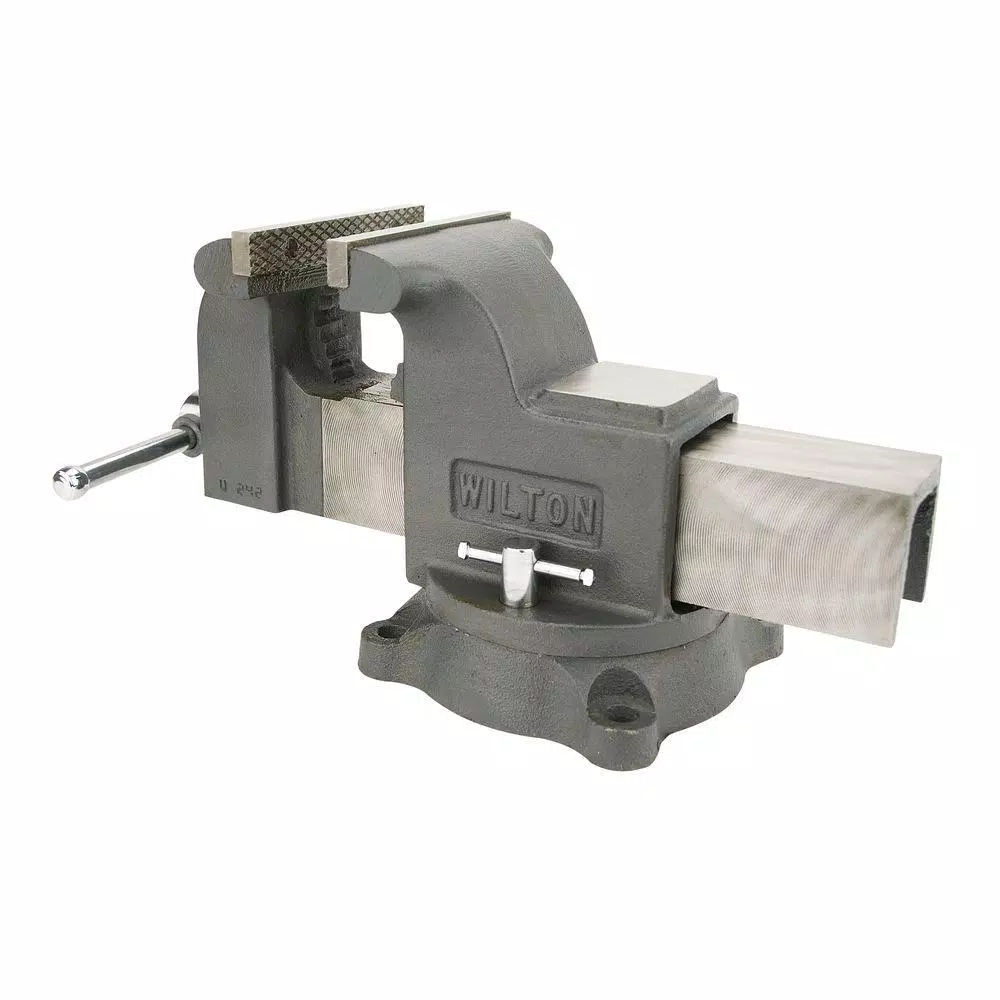Wilton WS6 6 in. Shop Vise with 3.5 in. Throat Depth and Swivel Base