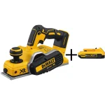 DEWALT 20V MAX XR Cordless Brushless 3-1/4 in. Planer with (1) 2.0 Ah Battery thumbnail 1