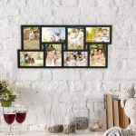 Lavish Home 8-Opening Black Matte Collage Picture Frame, 4 x 6 in. Photos thumbnail 6