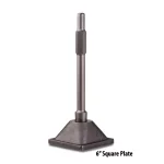 TR Industrial 6 in. x 6 in. Steel Tamper Shank and Plate for TR-100 and TR-300 Series Demolition Hammers thumbnail 2