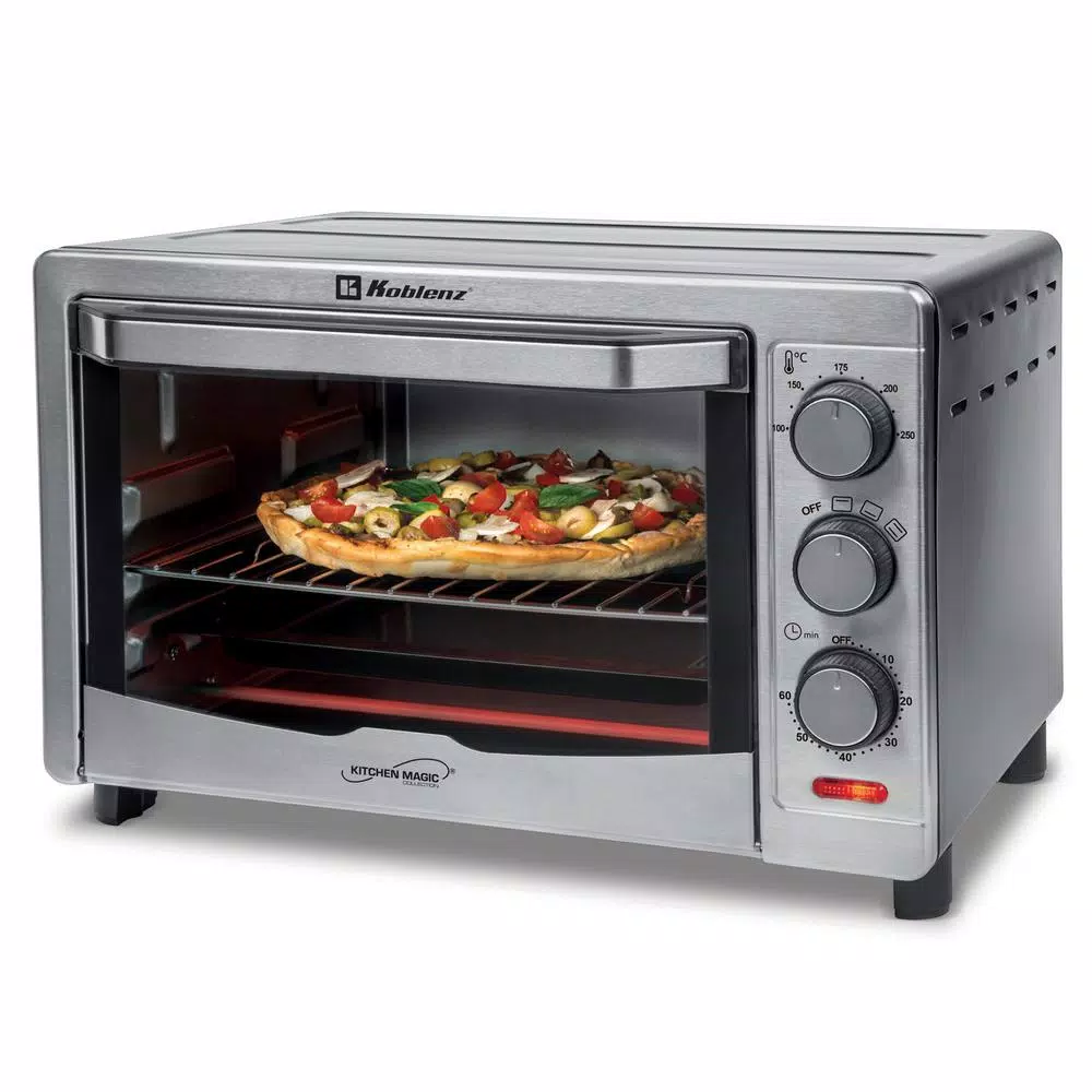 Koblenz Kitchen Magic Collection 24L Convection Countertop Oven, Silver