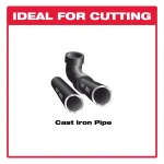 Diablo 9 in. Carbide Grit Reciprocating Saw Blade for Cast Iron, Masonry & Fiber Cement (5-Pack) thumbnail 2