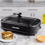 Kalorik Electric Indoor Smokeless Grill, 1500W Countertop Grill with Smoke Extraction Fan thumbnail 7