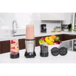 PREMIUM 9-Piece 19 oz. Personal Blender Set with Stainless Steel Blades, Silver thumbnail 3