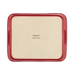 Rachael Ray Lasagna Lover 9 x 13 in. Porcelain Casserole Dish, Cranberry Red thumbnail 2