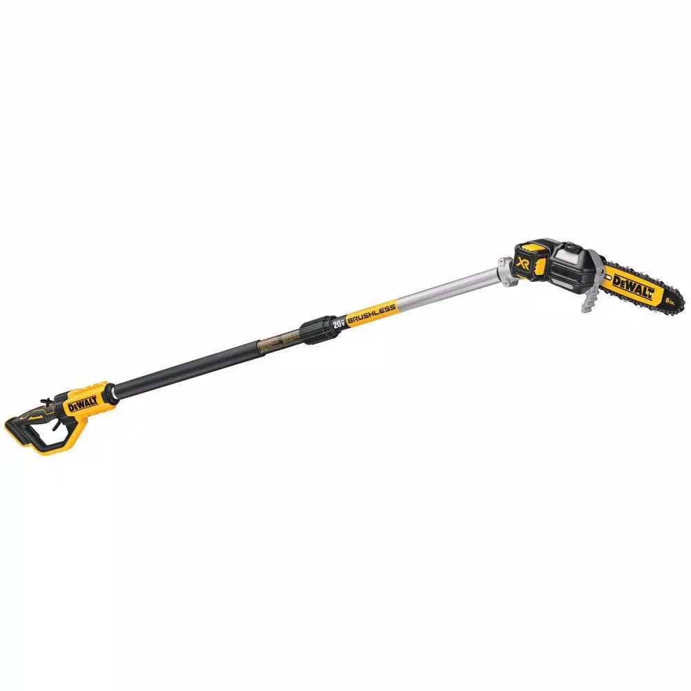 DEWALT 20V MAX Cordless Brushless 3-Tool Combo Kit: 14 in. String Trimmer, 8 in. Pole Saw & 22 in. Hedge Trimmer