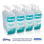 Kleenex Instant Hand Sanitizer, 62% Ethyl Alcohol, 8 oz Pump Bottle (12 Pack) thumbnail 3