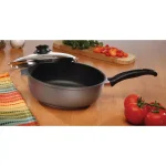 Swiss Diamond Swiss Titan 3.2 Qt. Titanium Nonstick Saute Pan with Glass Lid, Gray thumbnail 2