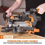 Evolution Power Tools Evolution 10 Amp 7-1/4 in. Sliding Compound Miter Saw with Laser Guide and Multi-Material Blade thumbnail 14