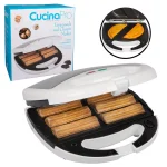 CucinaPro 2-in-1 Empanada and Churro Maker, 78 sq. in. White Specialty Grill thumbnail 1
