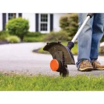 BLACK+DECKER 20V MAX 12 in. Cordless 2-in-1 String Trimmer and Edger with 2.5 Ah Battery and Charger thumbnail 10