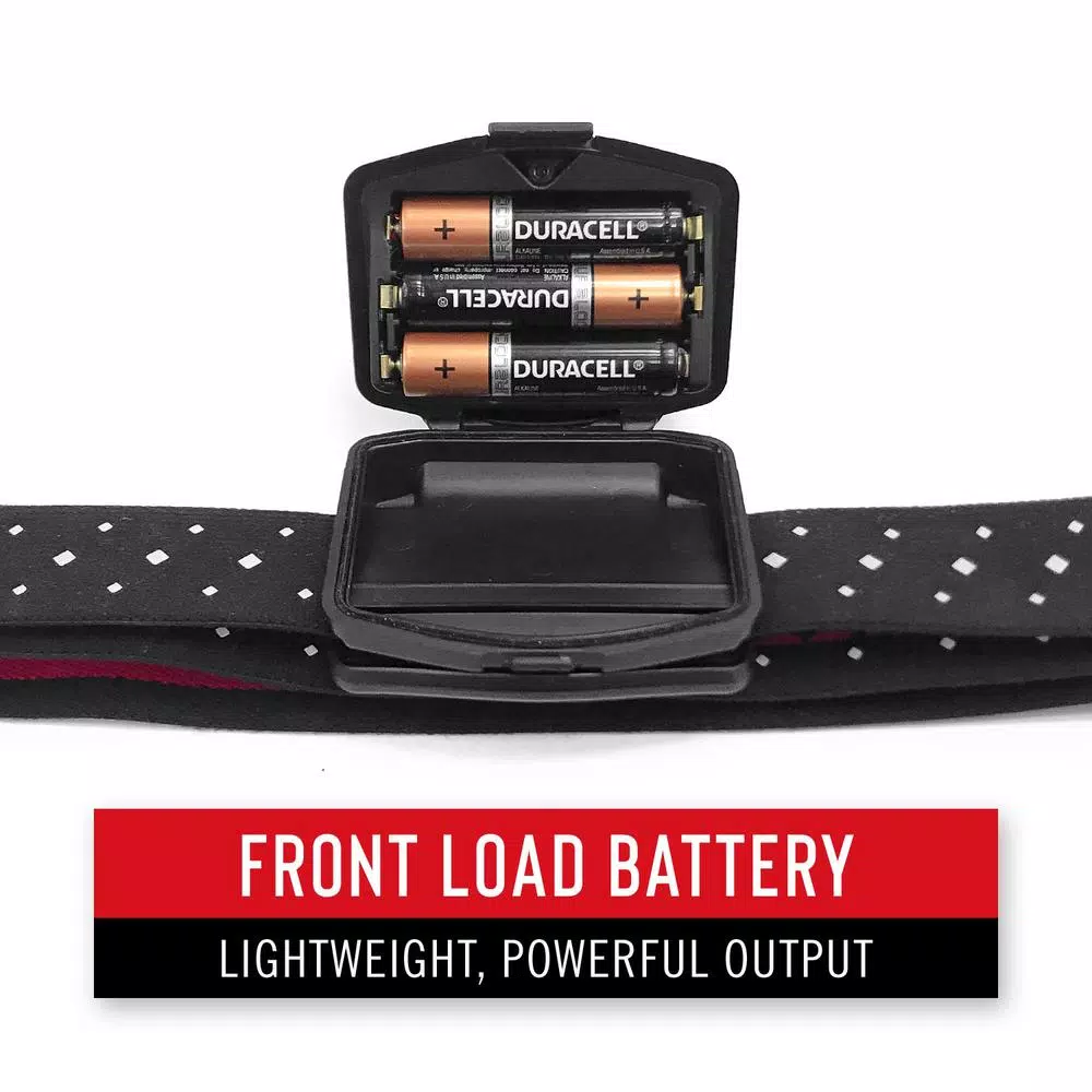 Coast FL19 330 Lumens Dual Color LED Headlamp with White and Red Beam