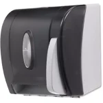 Georgia-Pacific Translucent Smoke Push Paddle Non-Perforated Roll Paper Towel Dispenser thumbnail 5
