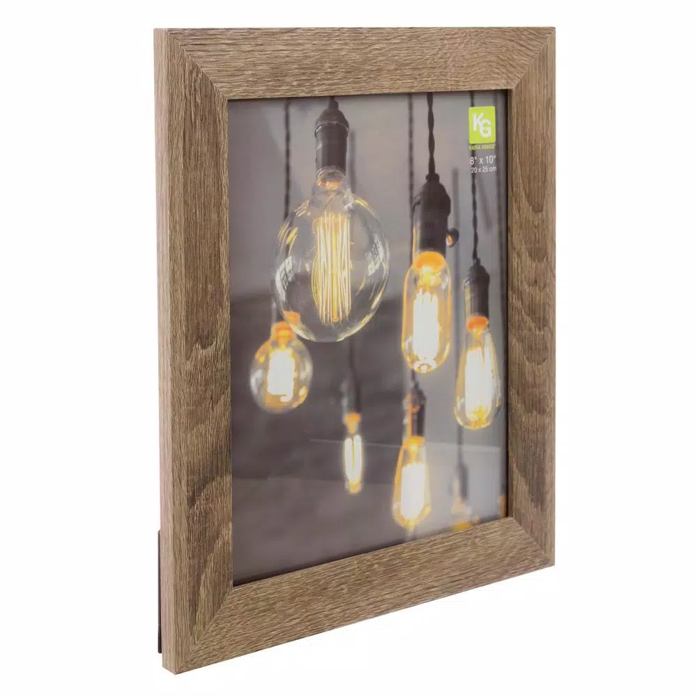 Kiera Grace kieragrace KG Loft 8x10 Photo Frame Set, Driftwood Grey, 12-Pack