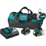 Makita 18V LXT Brushless High Torque 7/16 in. Hex Chuck Impact Wrench Kit w/ (2) 5.0Ah Batteries & Charger thumbnail 1