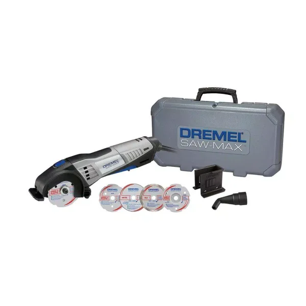 Dremel Saw-Max 6 Amp Variable Speed Corded Specialty Saw Kit with Case and 4 Blades