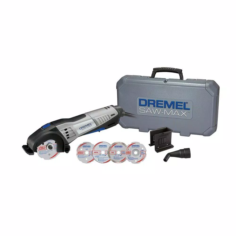 Dremel Saw-Max 6 Amp Variable Speed Corded Specialty Saw Kit with Case and 4 Blades