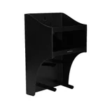 Mind Reader Wall Mount Coffee Station Organizer with 4 Mug Hooks and Heat-Resistant Pod Storage thumbnail 1