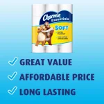 Charmin Essentials Soft 2-Ply Toilet Paper, 48 Giant Rolls thumbnail 7