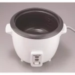 Brentwood 10-Cup White Steam Rice Cooker and Vegetable Steamer, 700W thumbnail 4