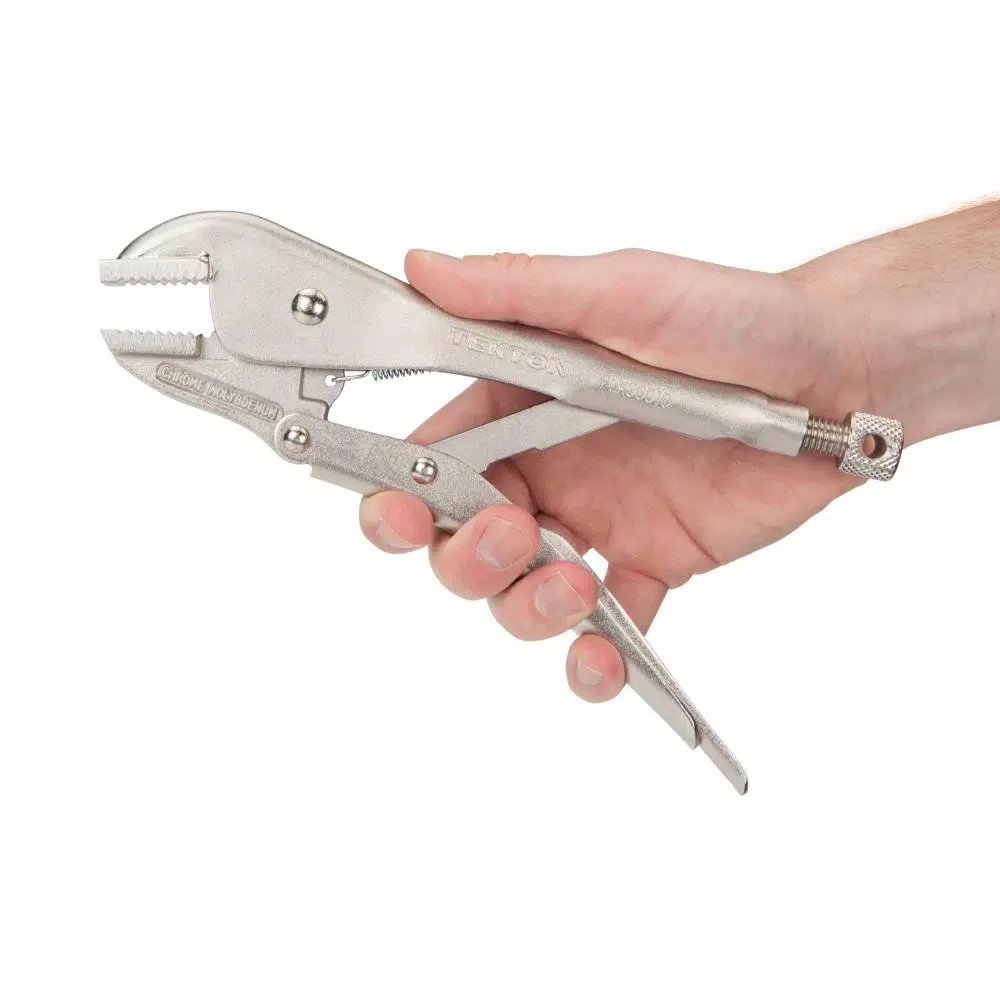 TEKTON 10 in. Straight Jaw Locking Pliers, 4-Pack