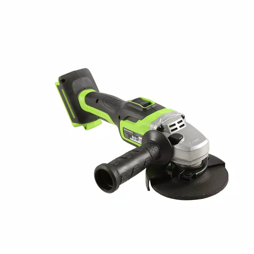 Greenworks 24V Cordless Brushless 4.5 in. Angle Grinder, Tool Only