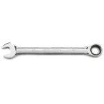 GEARWRENCH 1-1/8 in. Combination Ratcheting Wrench, 12-Point Steel, Chrome Finish thumbnail 1