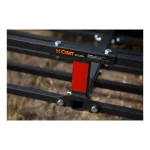CURT 48 in. x 20 in. Steel Basket Style Hitch Cargo Carrier, 500 lb. Capacity, 2 in. Receiver with Adapter thumbnail 9