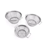 Farberware Stainless Steel Sieve Set of 3 - Fine Mesh Strainers thumbnail 2