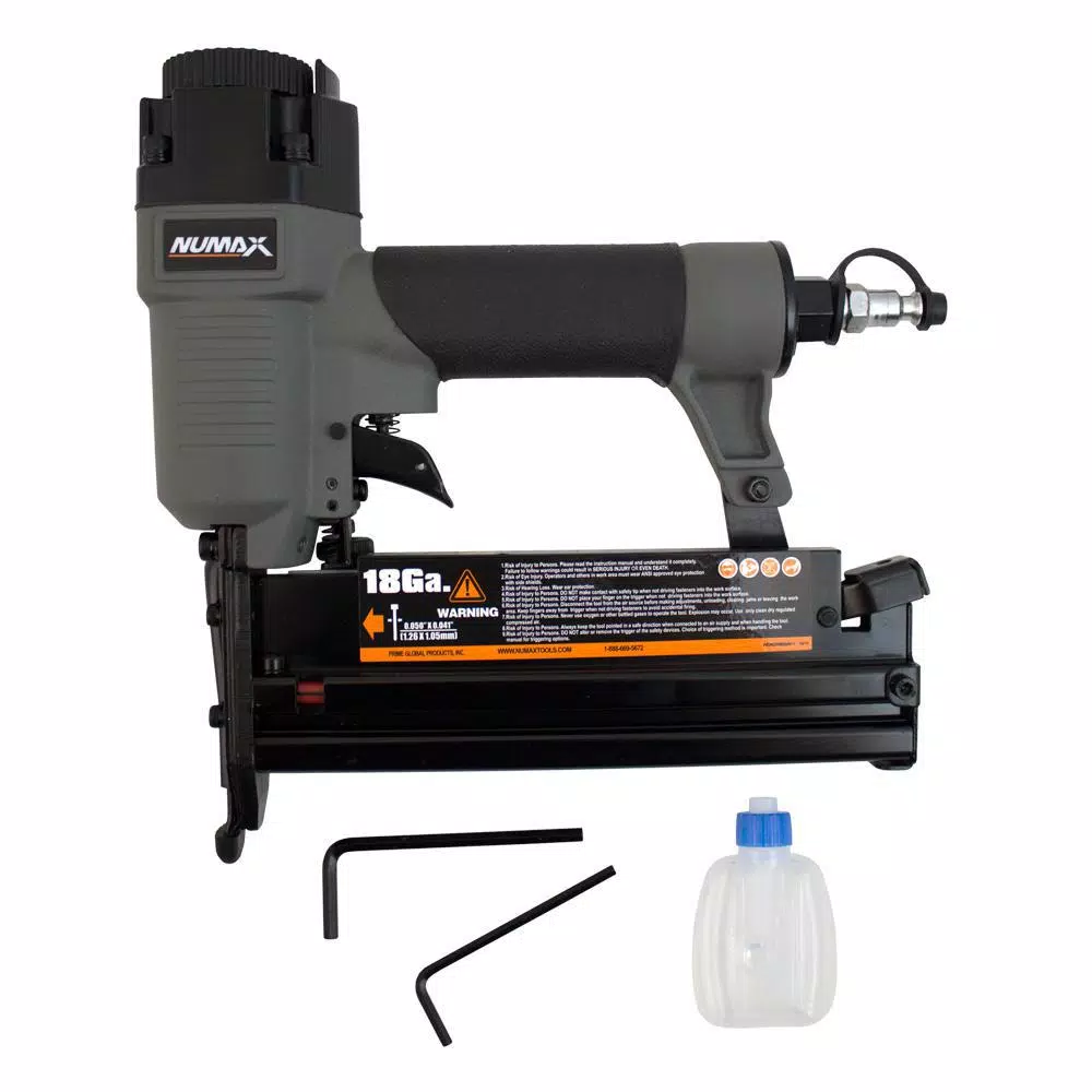 NuMax SL31 3-in-1 Pneumatic Finish Nailer and Stapler, 16-Gauge & 18-Gauge, 2 in.