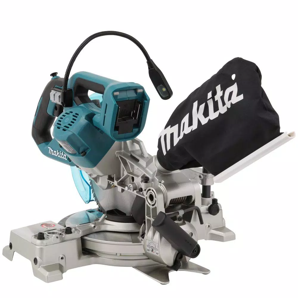Makita 18V LXT Brushless 6-1/2 in. Compact Dual-Bevel Compound Miter Saw with Laser (Tool Only)