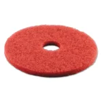 Premiere Pads 16 in. Red Buffing Floor Maintenance Pads (Case of 5) thumbnail 1