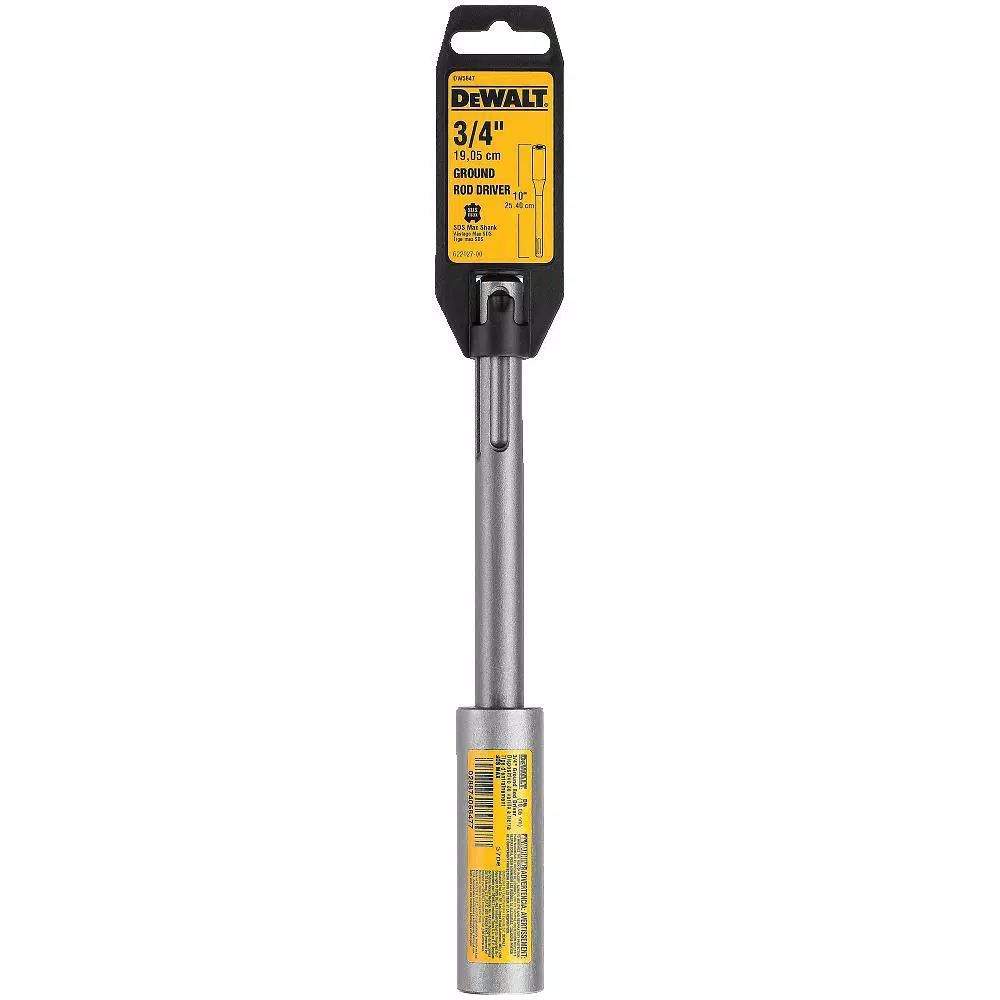 DEWALT SDS Max Shank Ground Rod Driver, 3/4 in. Diameter