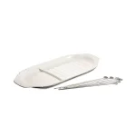 Villeroy & Boch BBQ Passion White XL Porcelain Kebab Platter thumbnail 3