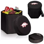 Picnic Time Arkansas Razorbacks 12 Qt. Bongo Collapsible Soft-Side Cooler - Black thumbnail 2