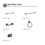 KOHLER Kallan 24 in. Single Towel Bar, Oil-Rubbed Bronze thumbnail 4