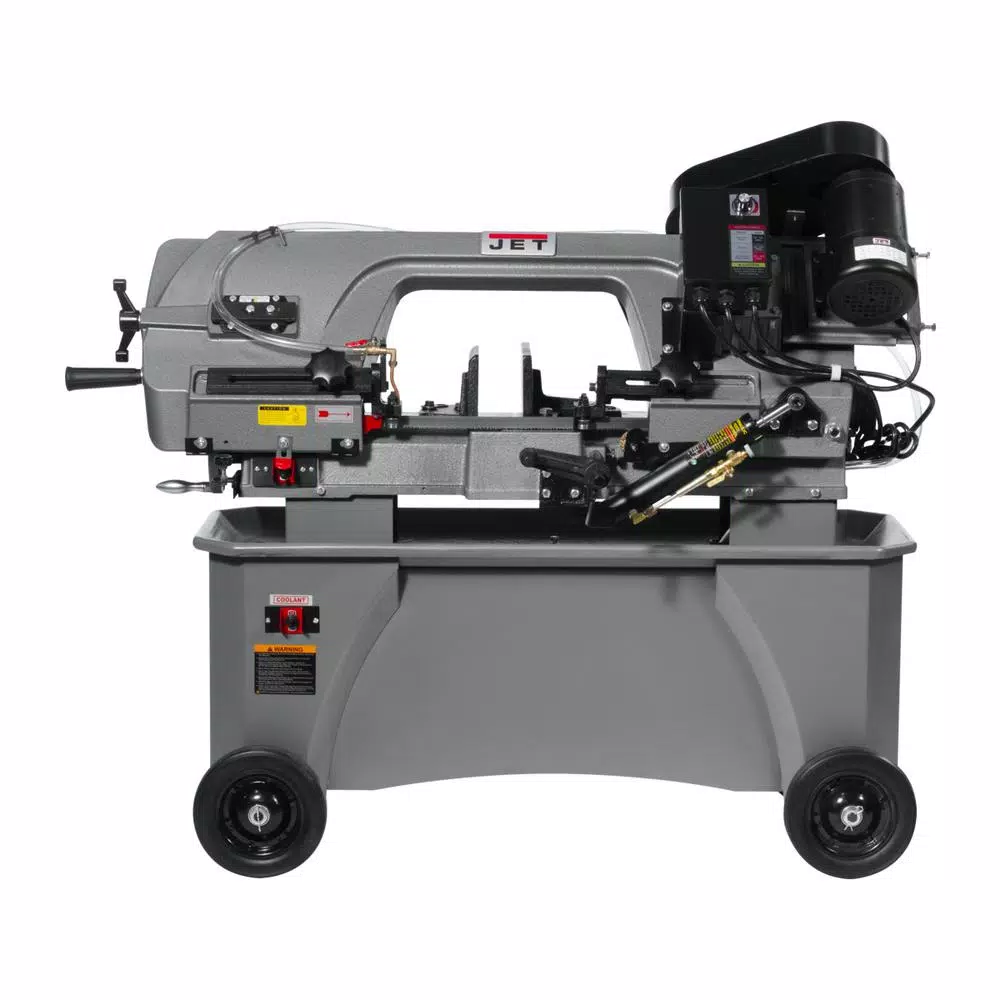 Jet HVBS-712V 7 in. x 12 in. Variable Speed Horizontal/Vertical Metalworking Bandsaw, 1 HP, 115V