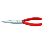Knipex 8 in. Long Nose Side Cutting Pliers, Forged Vanadium Steel, 61 HRC Cutting Edge thumbnail 1