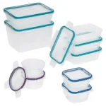 Snapware 18-Piece Plastic Food Storage Container Set with Write + Erase Lids thumbnail 1