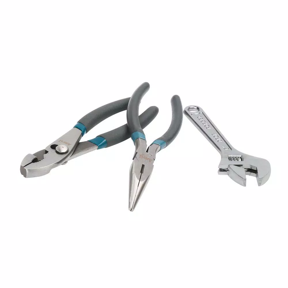 Anvil 17-Piece Homeowner Hand Tool Set with Carbon Steel Construction