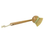 Home Basics Bliss Collection 2.75 in. Scrub Brush with Eco-Friendly Bamboo Handle and Nylon Bristles thumbnail 1