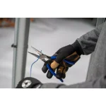 Southwire 8 in. Heavy-Duty Long-Nose Pliers with Side Cutter and Wire Stripper, Forged Steel thumbnail 6