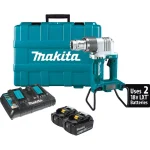 Makita 18V X2 LXT Brushless Cordless Shear Wrench Kit with 5.0 Ah Batteries and Dual Port Rapid Charger thumbnail 1