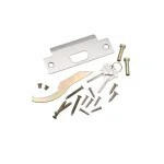 Global Door Controls Empire Style Commercial Passage Lever, Brushed Chrome, Heavy Duty Steel thumbnail 3