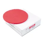 Premiere Pads 12 in. Red Buffing Floor Maintenance Pad thumbnail 2