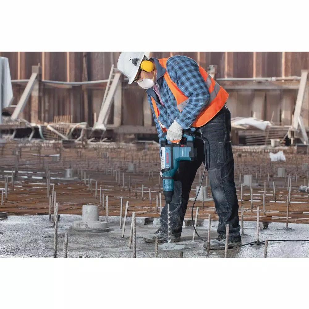 Bosch 13.5 Amp SDS-Max Corded Rotary Hammer Drill with Carrying Case