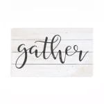 P Graham Dunn Gather Wood Pallet Individual Wooden Art Sign - Rustic Farmhouse Wall Decor thumbnail 1